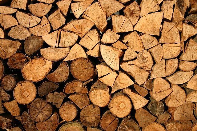 Brennholz muss trocken gelagert werden