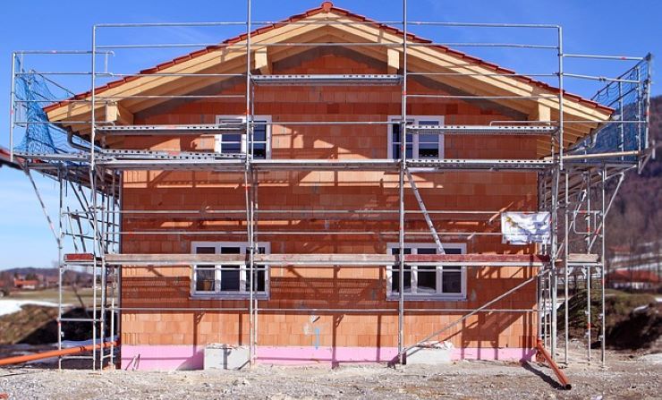 Der Bau mit Town & Country Haus dauert ca. ein halben Jahr