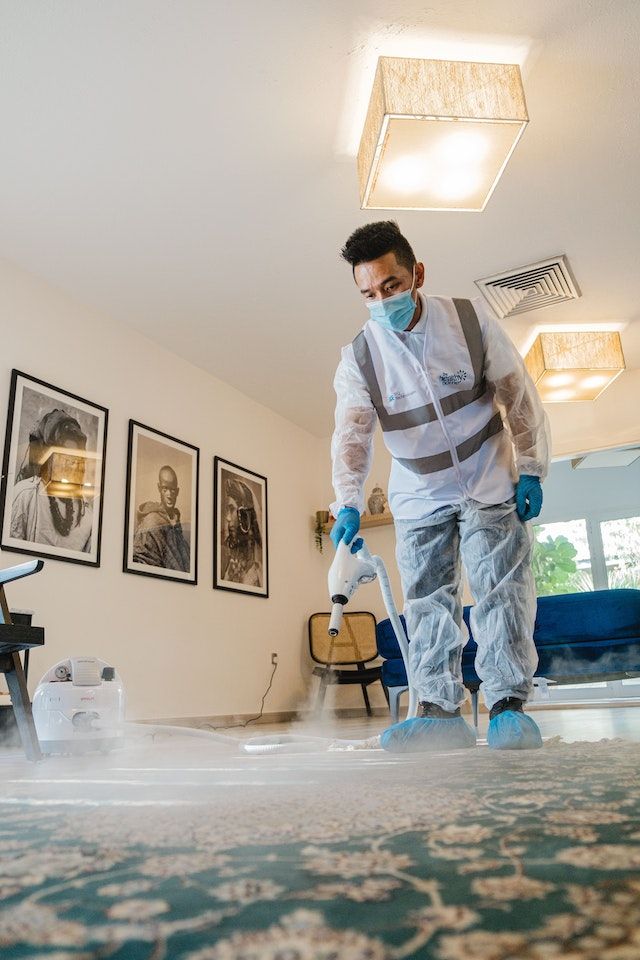 Firmen die einen Teppich professionell reinigen, haben spezielle Verfahren.