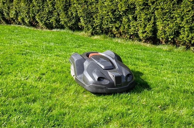 Ein Mähroboter ist ideal, er mäht den Rasen selbst und spart Zeit und Energie, besonders für große Flächen und unebenes Gelände.
