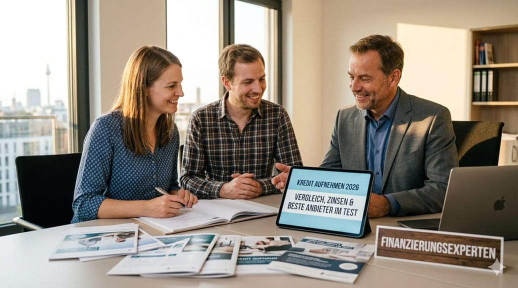 Kredit aufnehmen 2026: Vergleich, Zinsen & beste Anbieter im Test