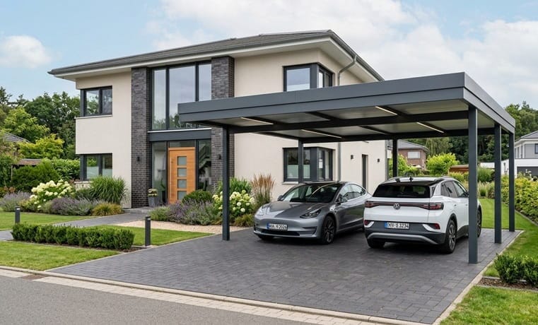 Carport-Überdachung: Typen, Kosten & Kaufratgeber