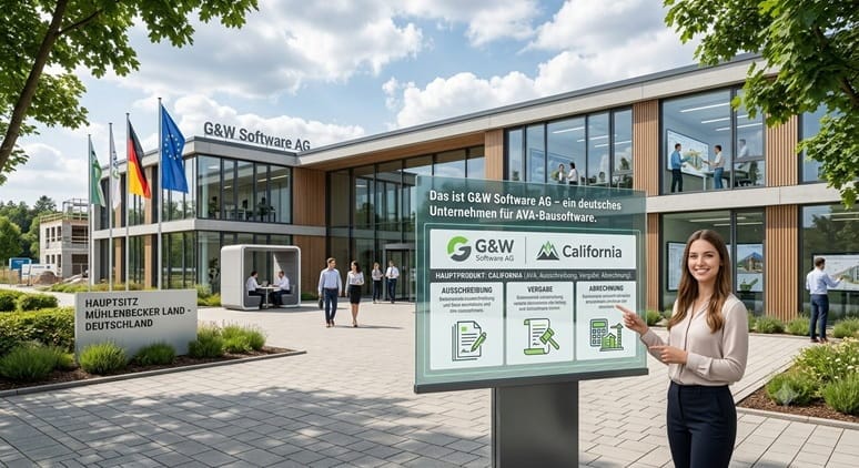 G&W Software AG: AVA-Software California für Bau und Planung erklärt