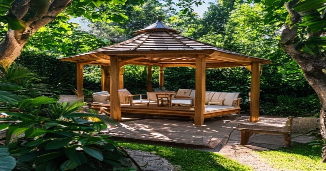 Gartenpavillon: Typen, Standort und Aufbau im Ueberblick