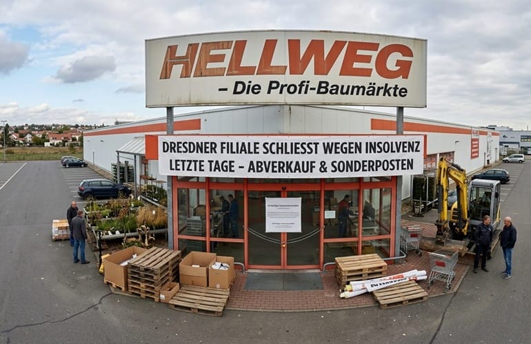 Hellweg Baumarkt insolvent: Alle Fakten zur Insolvenz 2026