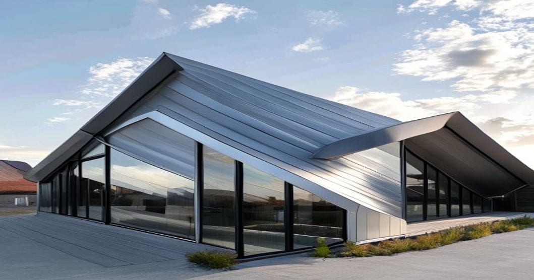 Kalzip Dach: Aluminium-Stehfalz für flache und geschwungene Dachformen