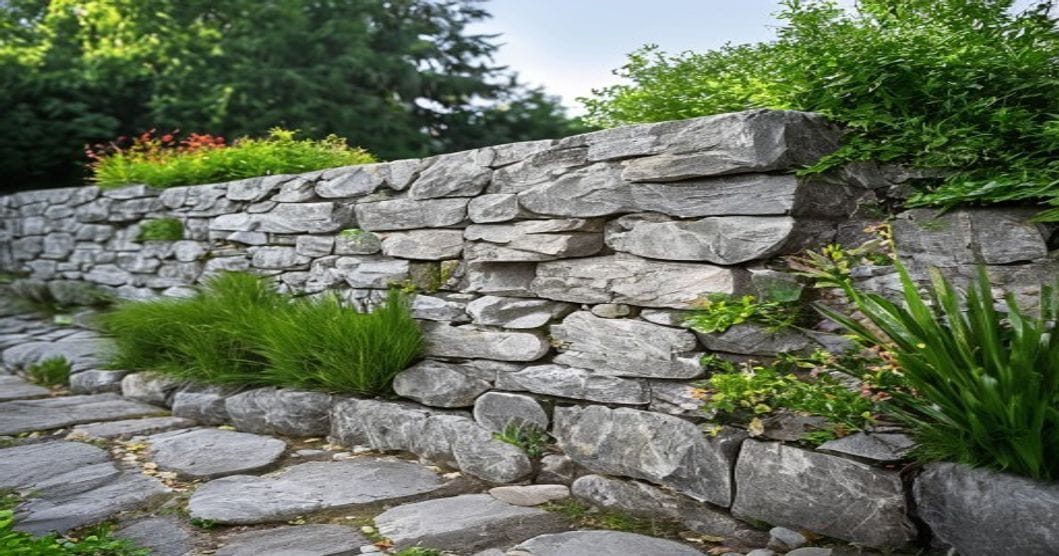 Natursteinmauer bauen: Anleitung, Kosten & Tipps