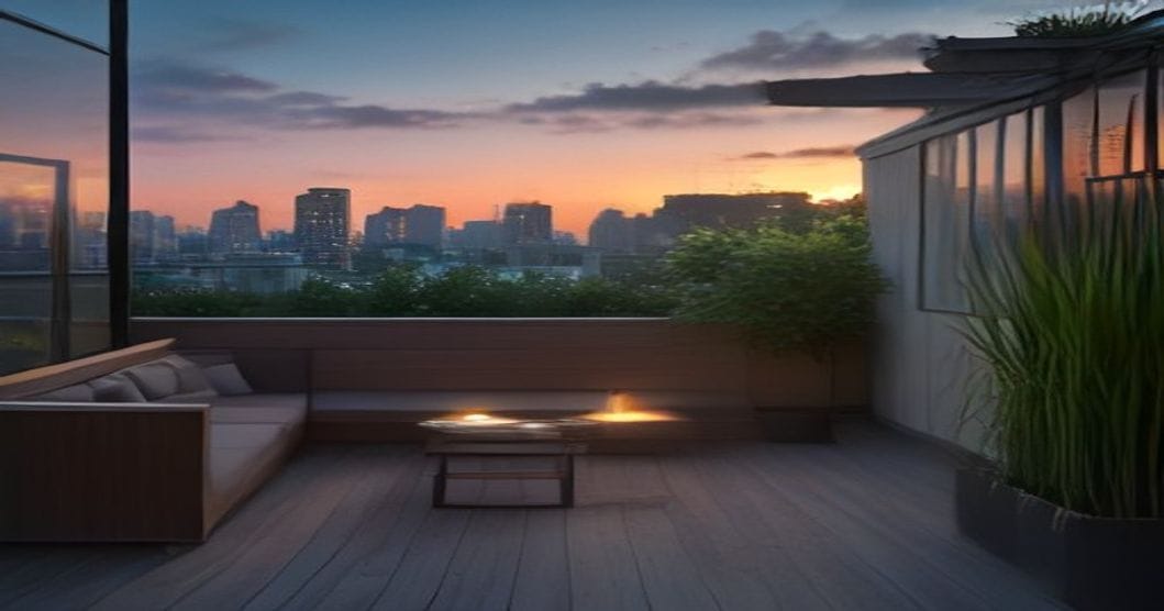 Dachterrasse gestalten: Aufbau, Bodenbelag und Kosten