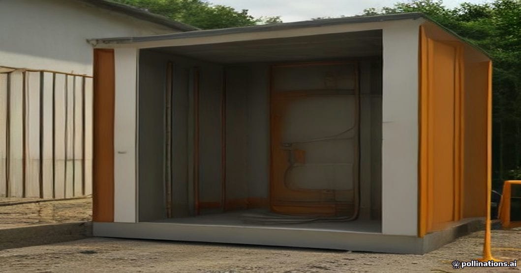 
                               Baustromverteiler auf einer Baustelle
                              