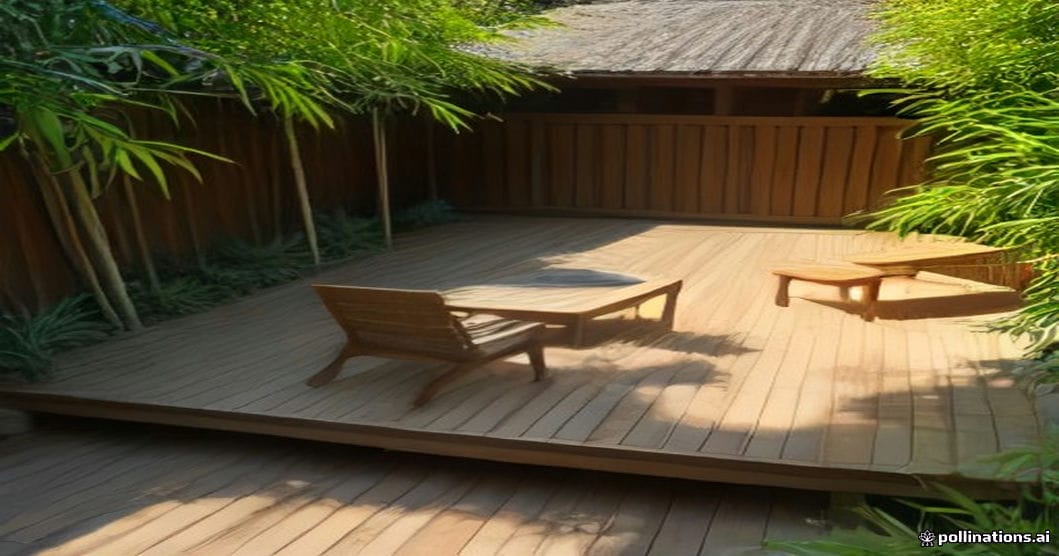 Bambus Terrassendielen: Eigenschaften, Kosten & Verlegung