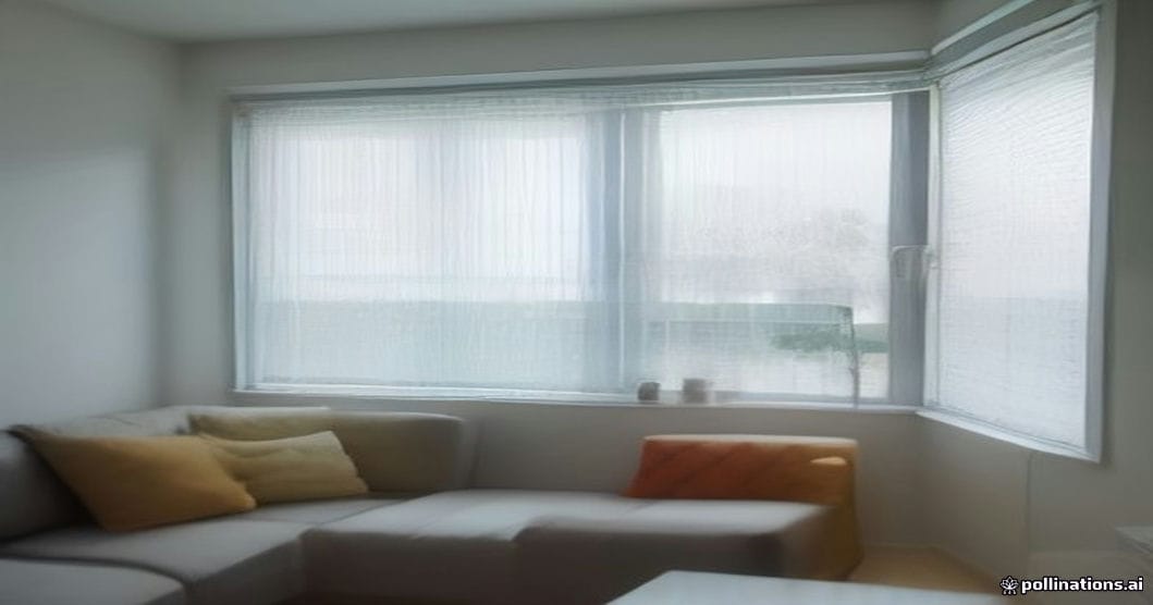 
                               Innenjalousien am Fenster im Wohnzimmer
                              