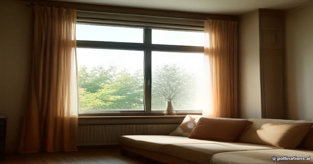 
                               Sonnenschutz am Fenster im Wohnzimmer
                              