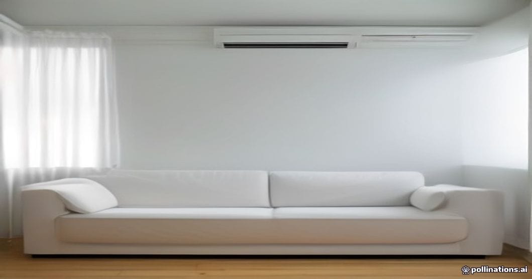 
                               Split-Klimaanlage im Wohnzimmer
                              