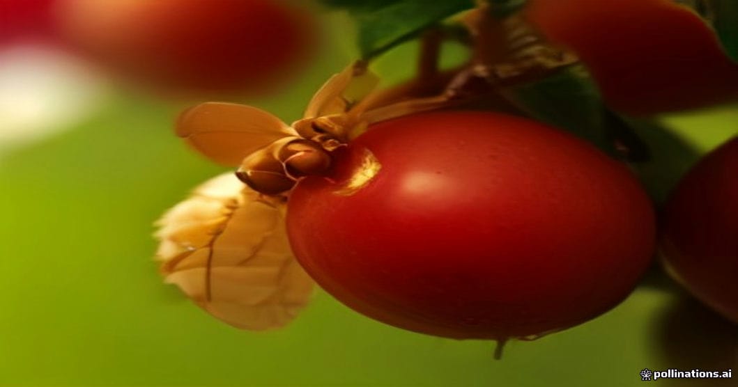 
                               Hornisse frisst an einer reifen Pflaume im Garten
                              